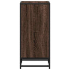 Bücherregal Braun Eichen-Optik 40x35x76 cm Holzwerkstoff