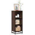 Bücherregal Braun Eichen-Optik 40x35x107,5 cm Holzwerkstoff