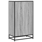 Bücherregal Grau Sonoma 60x35x107,5 cm Holzwerkstoff