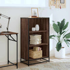 Bücherregal Braun Eichen-Optik 60x35x107,5 cm Holzwerkstoff