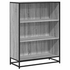 Bücherregal Grau Sonoma 80,5x35x107,5 cm Holzwerkstoff