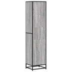 Bücherregal Grau Sonoma 40x35x170,5 cm Holzwerkstoff