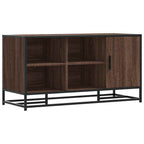 Schuhbank Braun Eichen-Optik 100x40x53,5cm Holzwerkstoff Metall
