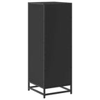 Badschrank Schwarz 35x37,5x100 cm Holzwerkstoff