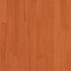 10-tlg. Garten-Sofagarnitur mit Kissen Wachsbraun Kiefernholz
