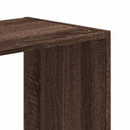 Bücherregal Braun Eichen-Optik 68,5x32x68,5 cm Holzwerkstoff