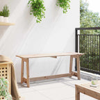 Bank Outdoor Natur 119 x 37 x 47 cm Massives Kiefernholz