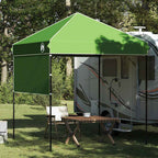 Pavillon-Zelt Grün 194 x 194 x 251 cm Stoff