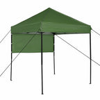 Pavillon-Zelt Grün 194 x 194 x 251 cm Stoff
