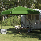 Pavillon-Zelt Grün 243 x 243 x 251 cm Stoff