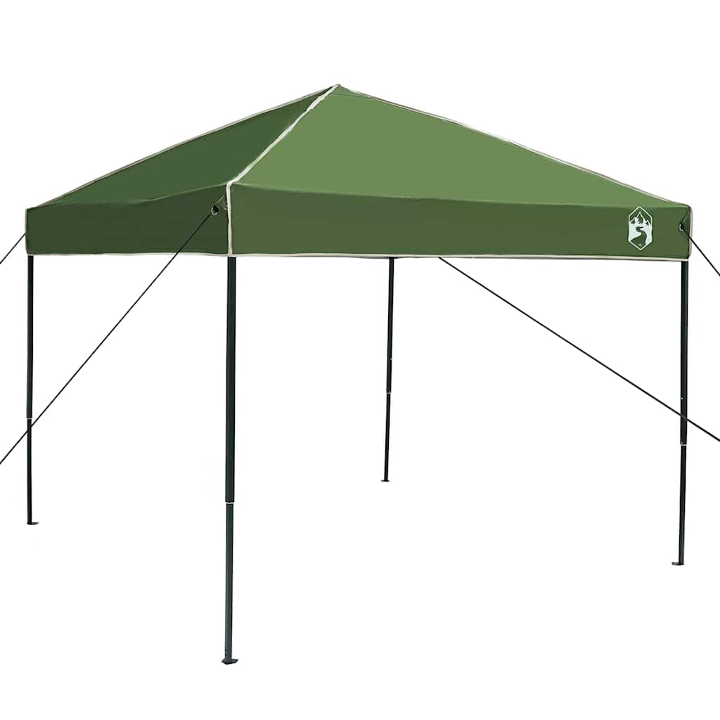 Pavillon-Zelt Grün 243 x 243 x 251 cm Stoff