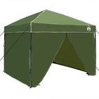 Pavillon-Zelt Grün 243 x 243 x 251 cm Stoff