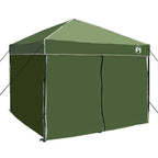 Pavillon-Zelt Grün 243 x 243 x 251 cm Stoff