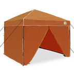 Pavillon-Zelt Orange 243 x 243 x 251 cm Stoff