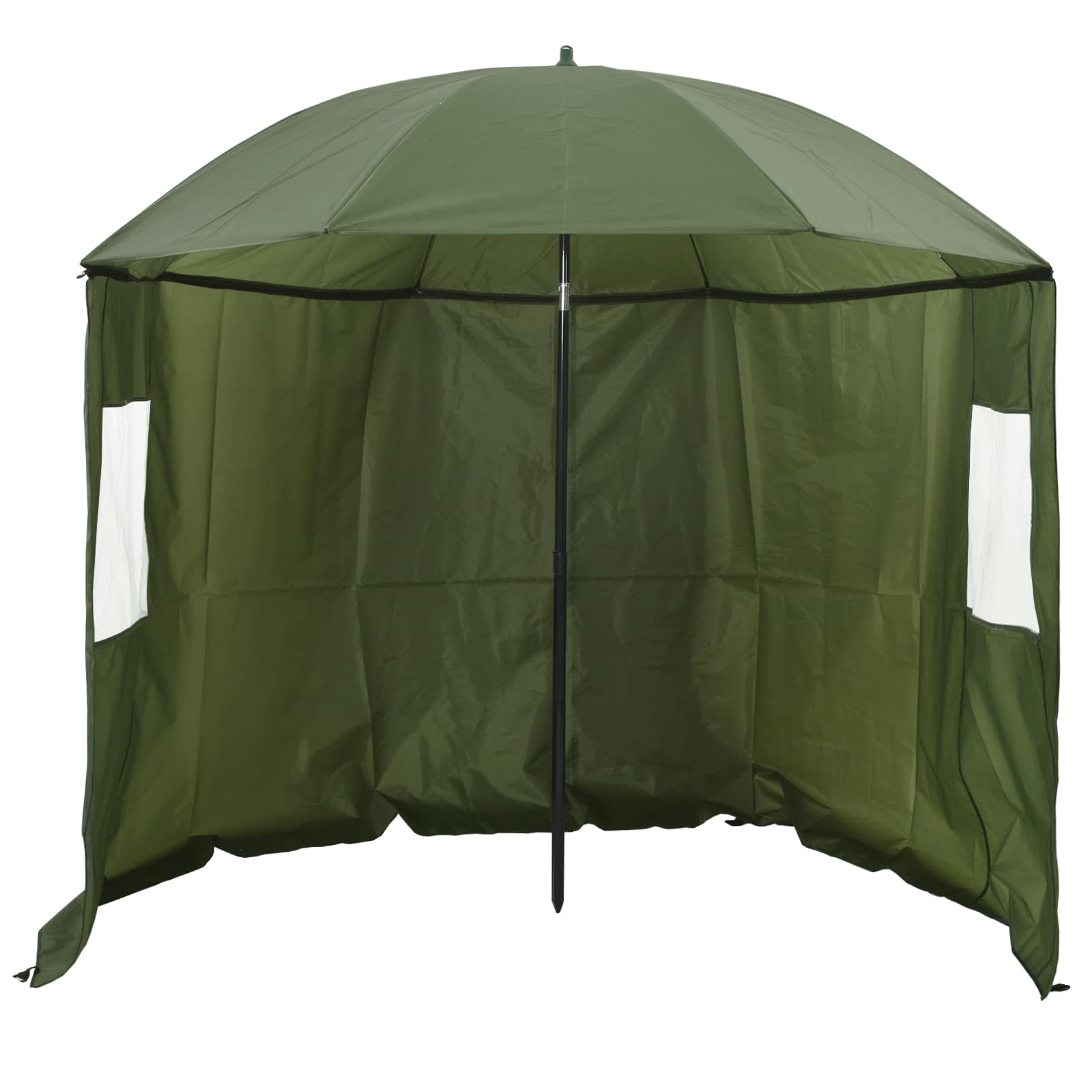 Angel-Regenschirm Gelb-Armee 240 x 210 cm Oxford-Polyester
