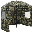 Angel-Regenschirm Tarnung 300 x 240 cm Oxford-Polyester