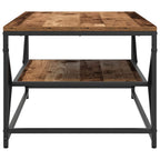 Couchtisch Altholz 90 x 50 x 40 cm Ingenieure Holz und Stahl