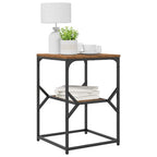 Beistelltisch Altholz 41 x 40 x 60 cm Ingenieure Holz und Stahl