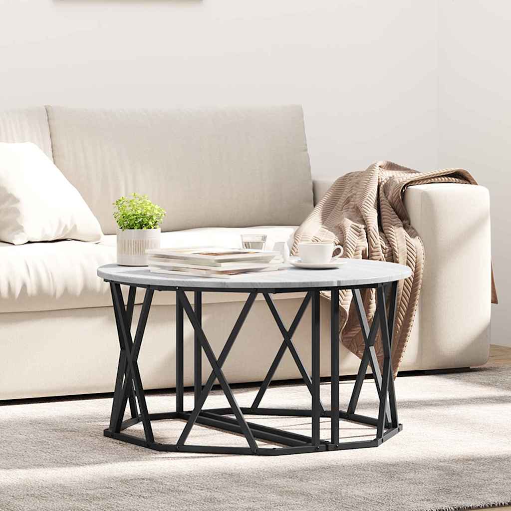 Couchtisch Graues Sonoma 80 x 80 x 42 cm
