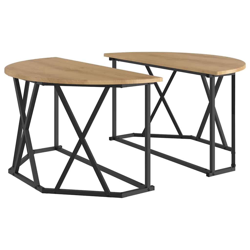 Couchtisch Artisan-Eiche 80 x 80 x 42 cm