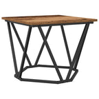 Couchtisch 3 pcs Altholz Ingenieure Holz und Stahl