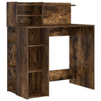 Schreibtisch Geräucherte Eiche 90 x 48 x 101,5 cm Holzwerkstoff