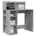 Schreibtisch Graues Sonoma 90 x 48 x 101,5 cm Holzwerkstoff