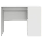 Schreibtisch mit Regal Weiß 102 x 50 x 75 cm Holzwerkstoff