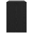 Schreibtisch mit Regal Schwarz Eichen-Optik 102 x 50 x 75 cm