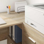 Schreibtisch Sonoma-Eiche 102 x 50 x 75 cm Holzwerkstoff