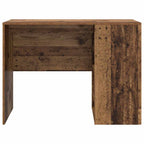 Schreibtisch mit Regal Altholz 102 x 50 x 75 cm Holzwerkstoff