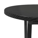 Couchtisch Schwarz Eichen-Optik 80 x 40 x 40.5 cm