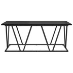 Couchtisch Schwarz Eichen-Optik 100 x 50 x 40 cm