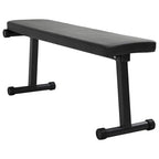 Gewichtsbank Schwarz 108 x 27 x 41 cm Pulverbeschichteter Stahl