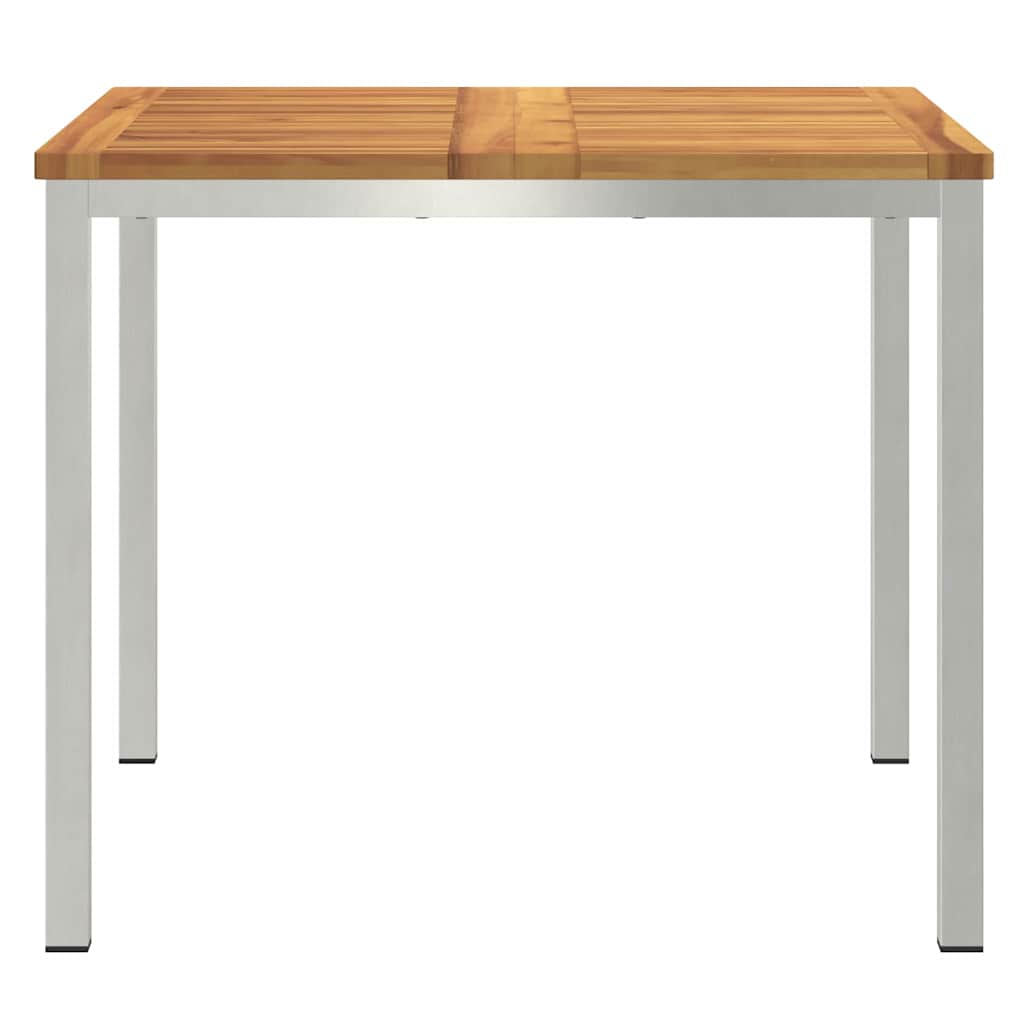 Esstisch Braun 90 x 90 x 75 cm Massivholz Akazie