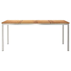 Esstisch Braun 180 x 90 x 75 cm Massivholz Teak