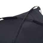 Hundebett Schwarz 62 x 48 x 61 cm Stahl