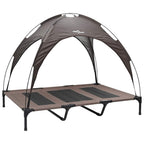 Hundebett Braun 122 x 93 x 106,5 cm Stahl