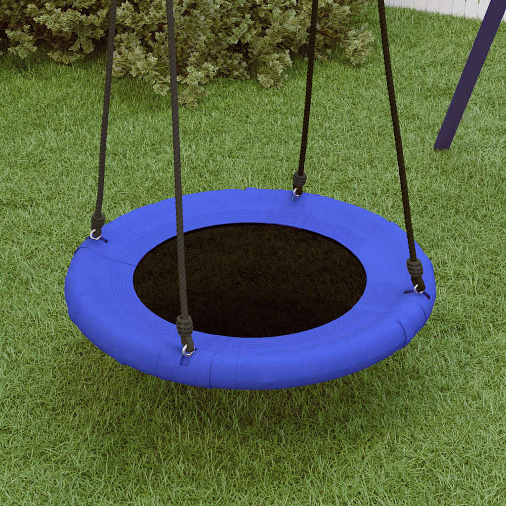 Nestschaukel Blau 100 x 100 x 180 cm Kunststoff