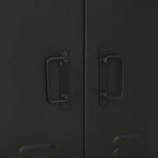 Badezimmermöbel-Set 2 pcs Braun und Schwarz Massivholz Mango