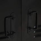 Badezimmermöbel-Set 2 pcs Braun Massives rohes Mangoholz