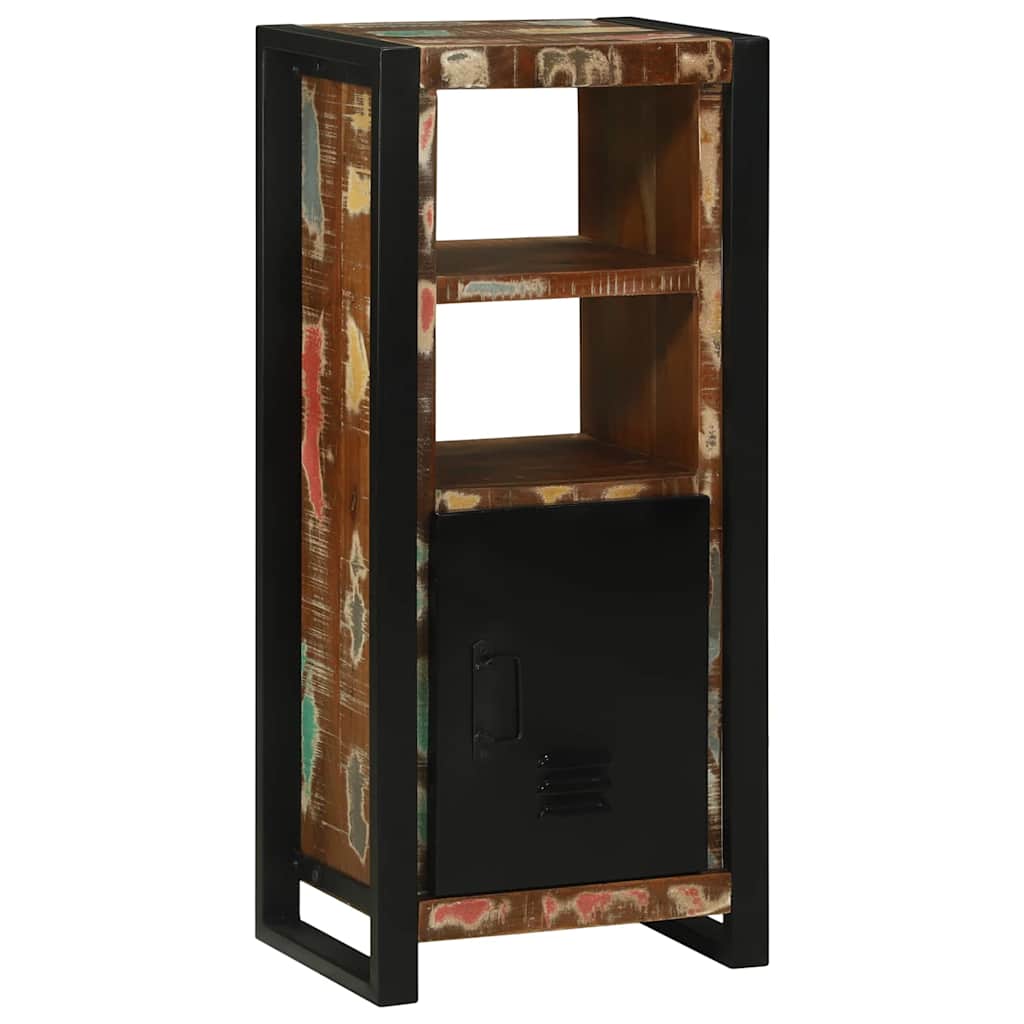 Badezimmermöbel-Set mit Regal 3 pcs Massives upgecyceltes Holz