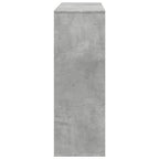 Bücherregal/Raumteiler Betongrau 100x33x94,5 cm