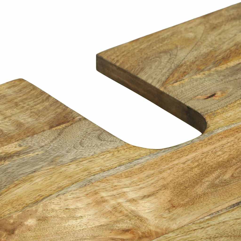 Badezimmermöbel-Set mit Schubladen 5 pcs Braun Holzwerkstoff