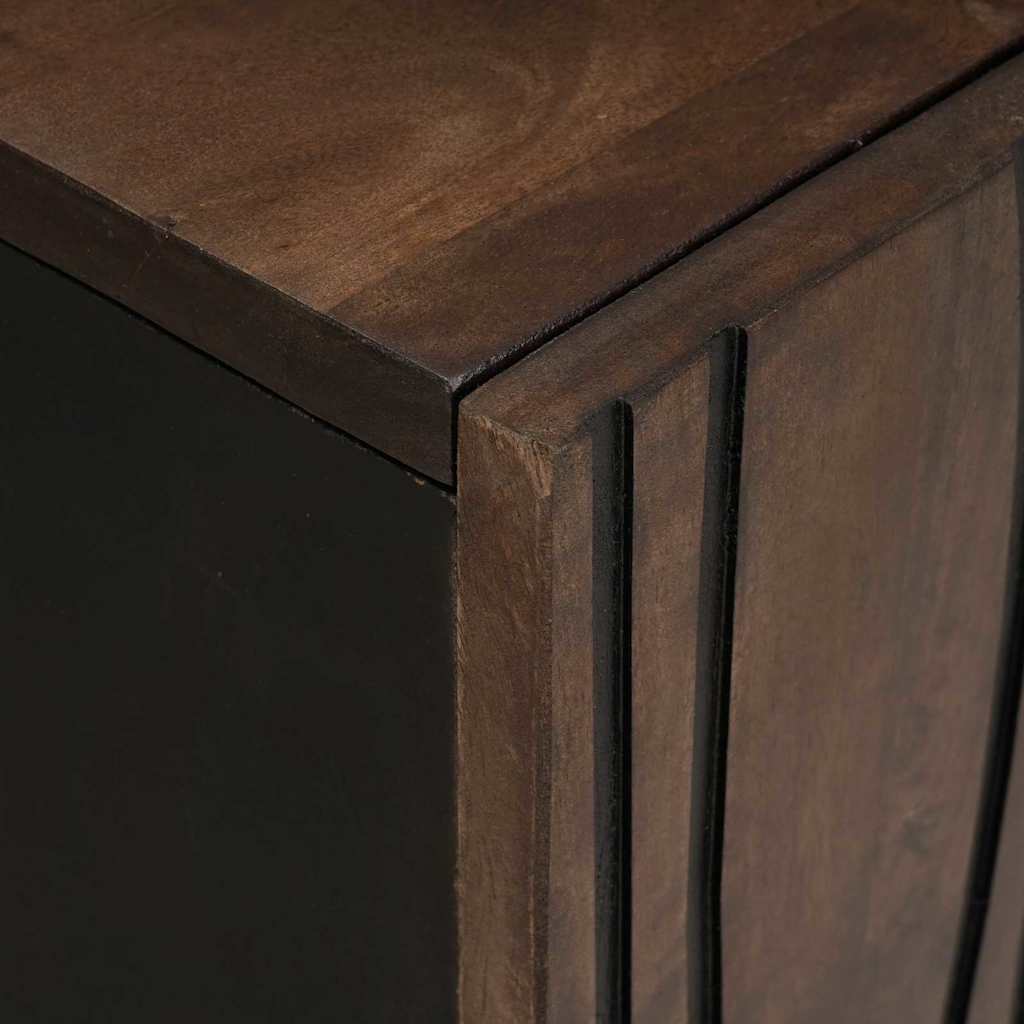 Badezimmermöbel-Set mit Schubladen 3 pcs Braun Holzwerkstoff