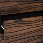 Badezimmermöbel-Set mit Schubladen 3 pcs Braun Holzwerkstoff