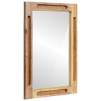 Badezimmer Sets mit Schubladen mit Regal Natur Massivholz Mango