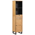 Badezimmer Sets mit Schubladen mit Regal Natur Massivholz Mango