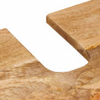 Badezimmermöbel-Set mit Schubladen 5 pcs Natur Massivholz Mango