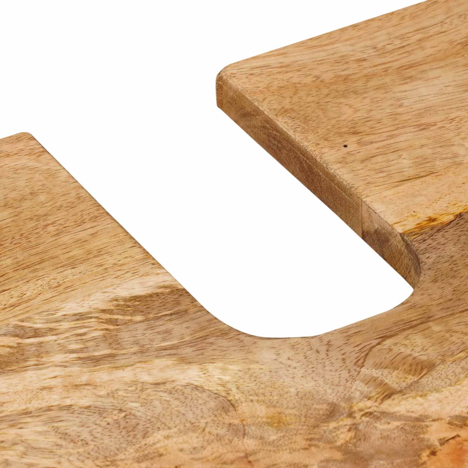 Badezimmermöbel-Set mit Schubladen 5 pcs Natur Massivholz Mango